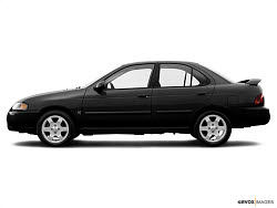 black nissan sentra 2006